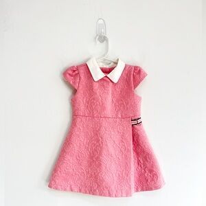 Janie and Jack Floral Jacquard Dress